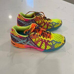 Asics Gel-Noosa Tri 9 Women’s Size 8.5 Multicolor T458N Triathlon Running Shoes